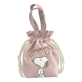 Eye Up Snoopy Sagara Embroidered Drawstring, Snoopy