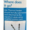 Interpet Submersible Aquarium Heater 3-10 Gallon 50 Watt On Off