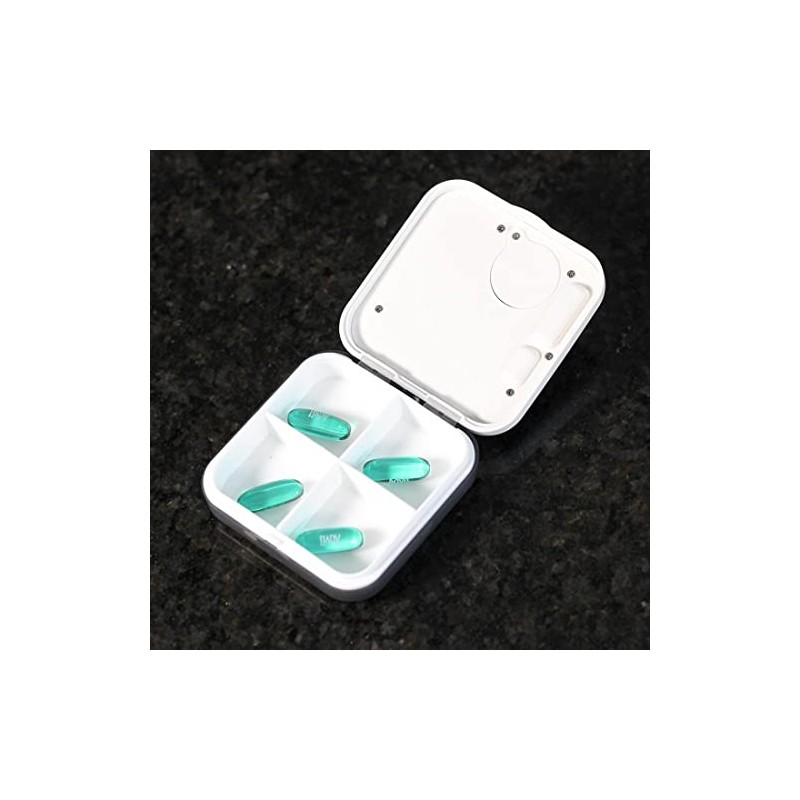 Lifemax Small Vibration Pill Box - Dementia Friendly Pill Organiser