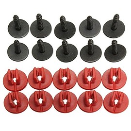 C-FUNN 20 x Motor Under Ceiling Cover Clips Screws Floor Shield Protection Compatible with Ford Focus C-Max