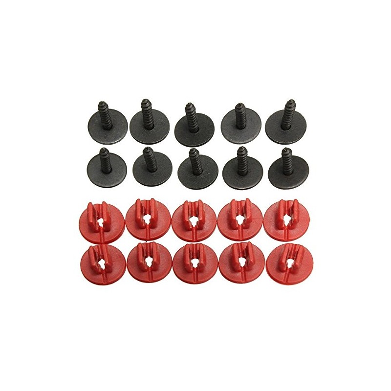C-FUNN 20 x Motor Under Ceiling Cover Clips Screws Floor