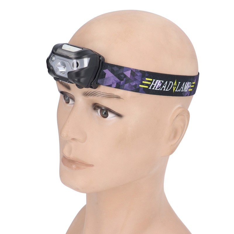 LED Gestures Sensor Headlight Multifunctional Outdoor Waterproof Headlamp for Camping