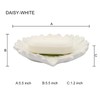 Self Draining Soap Dish Inspired by Daisy Flower Ceramic Waterfall