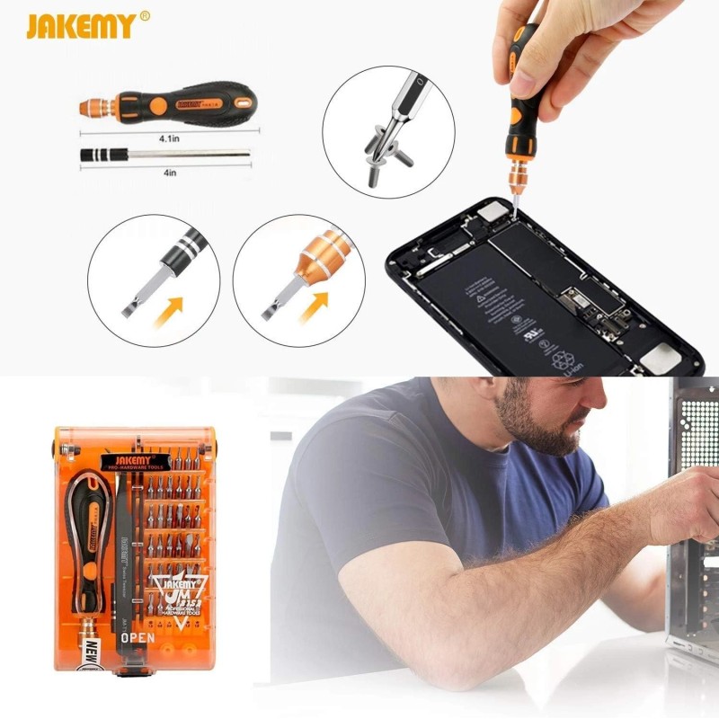 JAKEMY Screwdriver Set By JAKEMY, 43 in 1 Precision Screwdriver