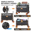 EchoSmile Collapsible Foldable Extended Wagon with 500lbs Weight Capacity, 300L