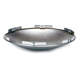 RoadPro W-010N6 8.5" Front Hubcap with Universal 6 Notch, Semi Truck Hub Cap, Chrome