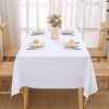smiry Table Cloth Wipe Clean Rectangular 140x200 cm, Wipeable Water