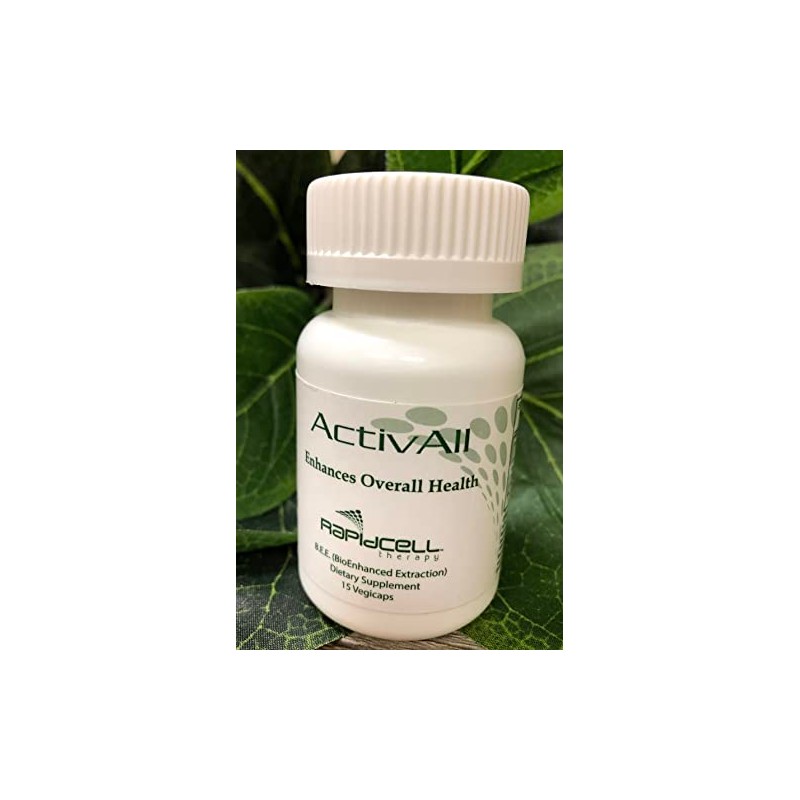 RAPID CELL THERAPY ACTIVALL 15 Capsules/Bottle ENHANCES Overall Health