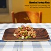 Elegant Sushi Tray Snacks Salad Desserts Wooden Serving Dish for