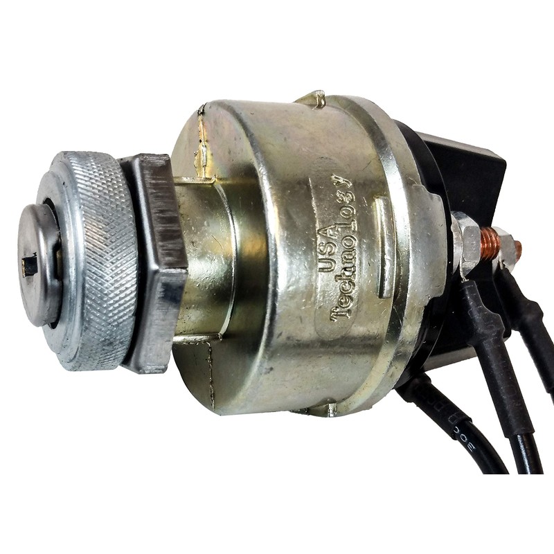 Interruptor de arranque de encendido con llave militar, enchufe de