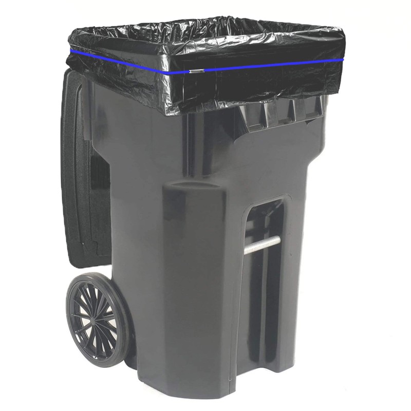Hongmed Large Trash Can Rubber Bands, 3 Pcs Trash Can