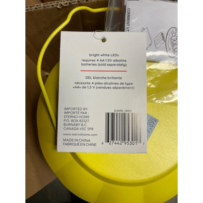 Sterno Home LED LANTERN Battery-Operat - Blue