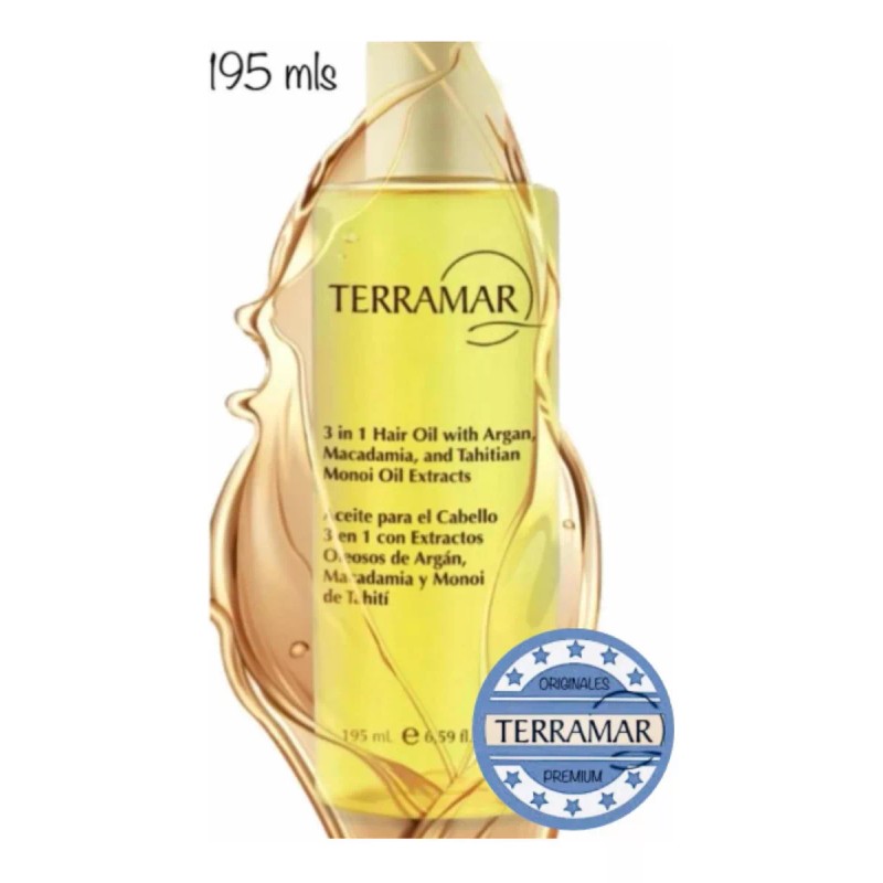 Terramar Óleo 3 En 1 Capilar Terramar, Nueva Edición Limitada