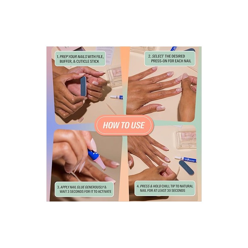 Chillhouse-Consejos para relajarse | Born Day (Almendra), Uñas a presión