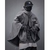 Niepce Inc Japanese Techwear Hooded Cape Jacket for Men (US,