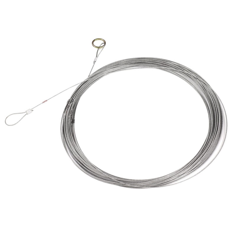 Steel Wire Measuring Rope Good Flexibility Sturdy Steel Rope Measuring