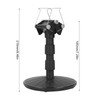 Msiud Model Painting Stand, Adjustable Height 360° Rotating Turntable Base