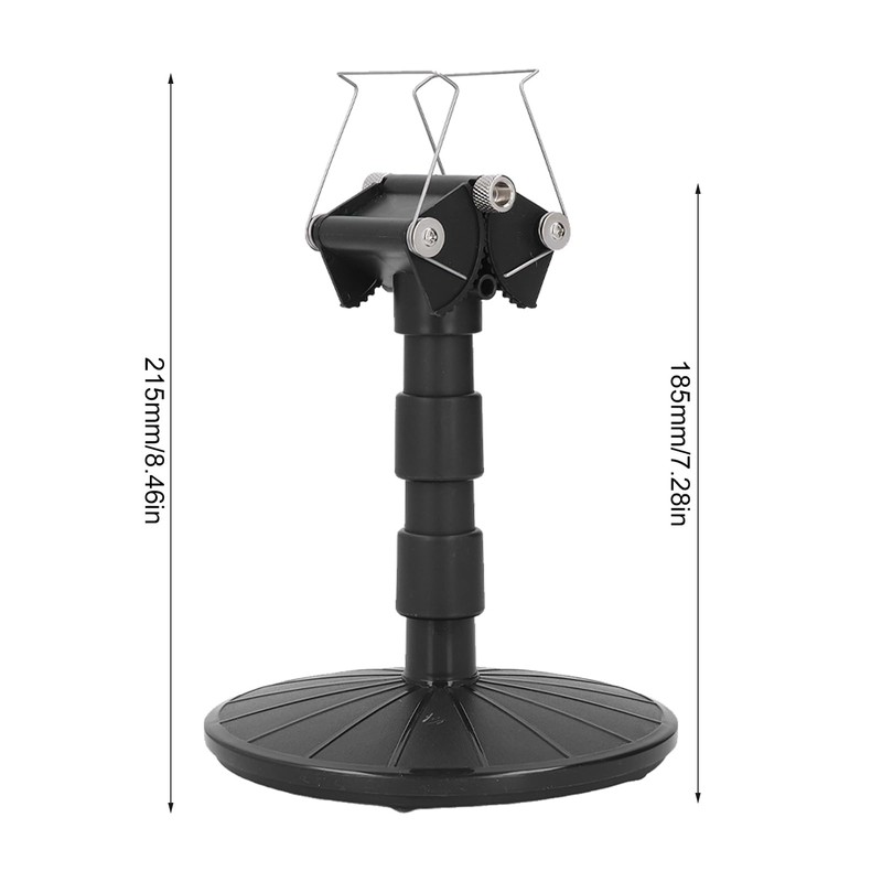 Msiud Model Painting Stand, Adjustable Height 360° Rotating Turntable Base