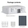 Namunanee Outdoor Electrical Junction Box, ABS Water Resistant Enclosure with