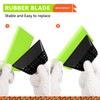 WRAPXPERT Small Squeegee Window Tint Squeegee Rubber PPF Tint Squeegee,Window