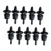 iplusmile 10pcs Wine Pourer and Stopper Bar Supply for Smooth