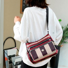 Fashion Fanny Colour Waterproof Belt Bag Custom Design Nylon Fanny Pack Shoulder Bags Men Leather Look, red, standard size, travel backpacks