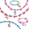 Craftbox CB806 Unicorn Charm Jewellery Craft Set, Mixed