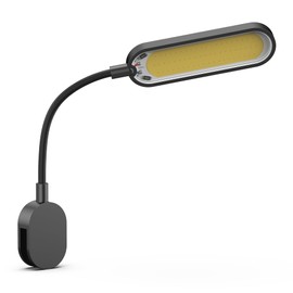 NICREW Nano Clip-on Aquarium Light, Planted Fish Tank Light with White COB LEDs, 5 Watts