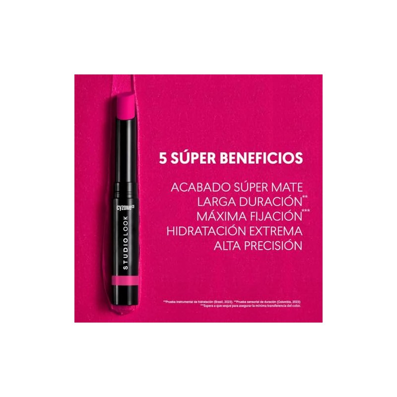 Cyzone – Studio Look Labial en Barra Supermate Lips |