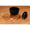 BambooMN Brand - Matcha Bowl Set (Includes Bowl, Rest,Tea Whisk,