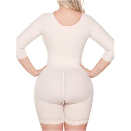 Sonryse 103BF Fajas Colombianas Post Surgery Compression Garment Stage 2 BBL Shapewear for Women Beige Medium