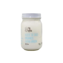 Tía Ofilia Aceite de Coco Orgánico Extra Virgen | Extraído en frío | 473 ml | Raw Organic Coconut Oil | Cold-pressed | Unrefined
