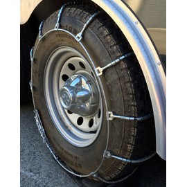 TireChain.com 255/45R20, 255/45 20 Truck SUV Cable Tire Chains Set of 2