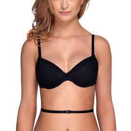 Vivisence Kate 1011 Push-Up Bra, Ladies’ Maximiser, Multiway, Backless, Removable - 65C