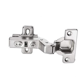 Luokim 2PCS Inset Cabinet Door Hinges Frameless European Soft Close Kitchen Hidden Self Closing Concealed Hinges
