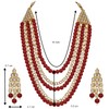 Aheli Indian Traditional Bollywood Kundan Pearl Long Multi Layered Necklace