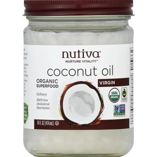 Nutiva Coconut Oil, 14 Ounce
