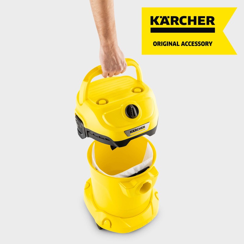 KARCHER Fleece Bags (Pack of 4) 2.863-314.0 Gray