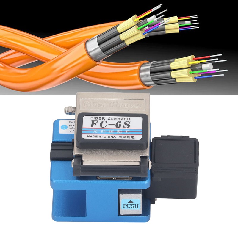 Fiber Cleaver Tool Kit Optical Cutter High Accuracy Cold Welding