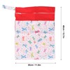 2pcs Cloth Diaper Wet Dry Bags Waterproof Reusable Wet Bags