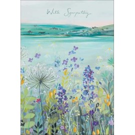 Greeting Card (WDM-436505) - With Sympathy - Beautiful View - Artwork by Janet Bell