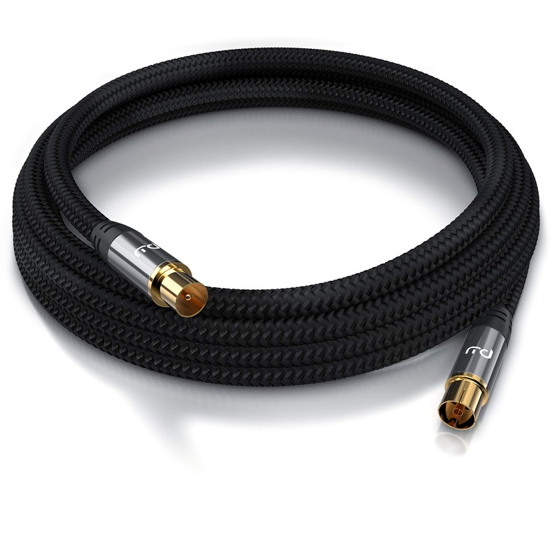 CSL 2 m HDTV Antenna Cable with Braiding 8k 4k
