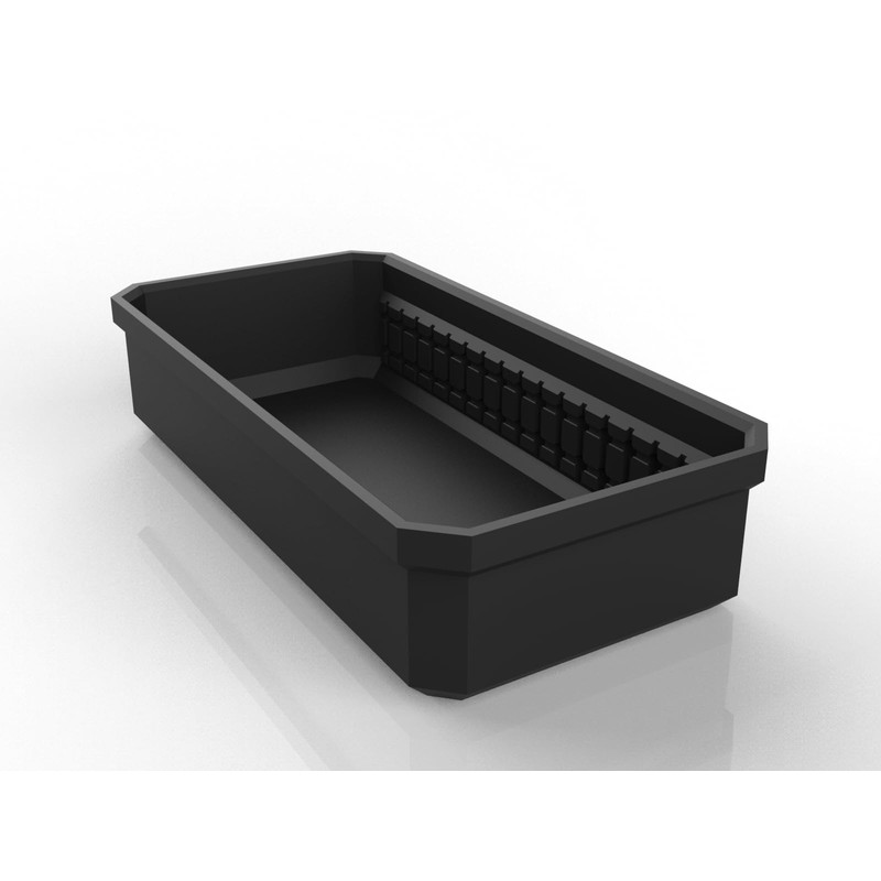Long Bin for Compatible with Milwaukee Packout Low Profile Organizer