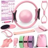 LarFaFa Pilates Kit, Pilates Equipment Ring and Ball Set, Home