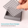 Sticky Note Holder with Stencil Post it Note Holder with