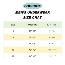 FOCSCOF Men's Rainbow Strips Underwear Cotton Comfort Soft Moisture-Wicking Breathable Boxer Brief for Men Pack of 6