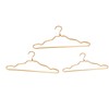 10Pcs Clothes Hanger WearResistant Enlarged Thickened SpaceAluminum NonSlip Clothes Hanger