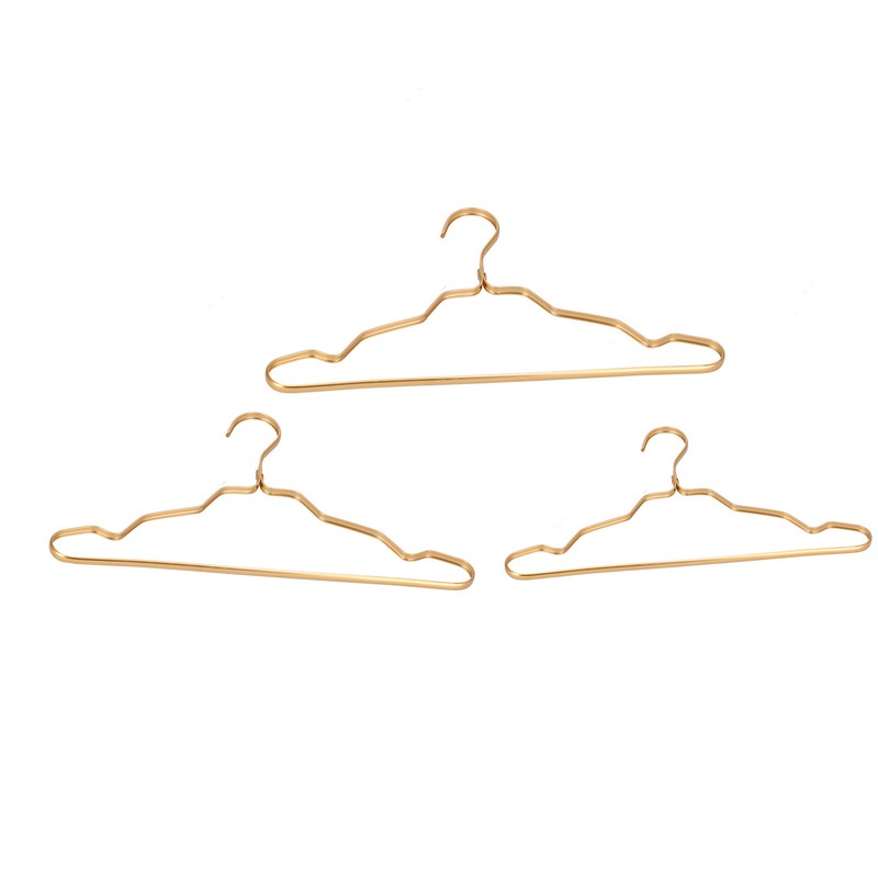 10Pcs Clothes Hanger WearResistant Enlarged Thickened SpaceAluminum NonSlip Clothes Hanger