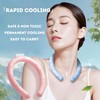 MENO Neck Cooling Tube, Wearable Cooling Neck Wrap for Summer