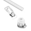 QWORK® 304 Stainless Steel Adjustable Hose Clamps, Hose Clamps 5